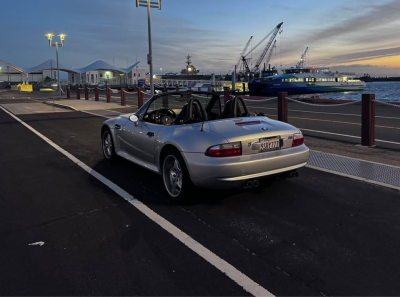 2000 BMW M Roadster in Titanium Silver Metallic over Black Nappa