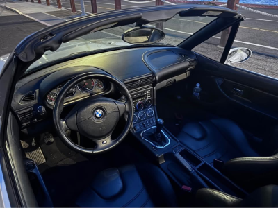 2000 BMW M Roadster in Titanium Silver Metallic over Black Nappa