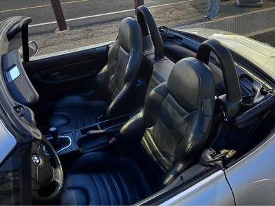 2000 BMW M Roadster in Titanium Silver Metallic over Black Nappa