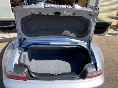 2000 BMW M Roadster in Titanium Silver Metallic over Black Nappa