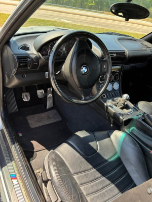 2000 BMW M Roadster in Titanium Silver Metallic over Black Nappa