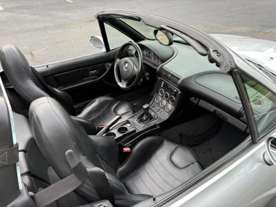2000 BMW M Roadster in Titanium Silver Metallic over Black Nappa