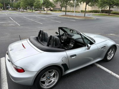 2000 BMW M Roadster in Titanium Silver Metallic over Black Nappa