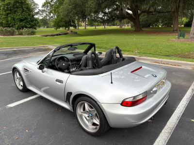 2000 BMW M Roadster in Titanium Silver Metallic over Black Nappa