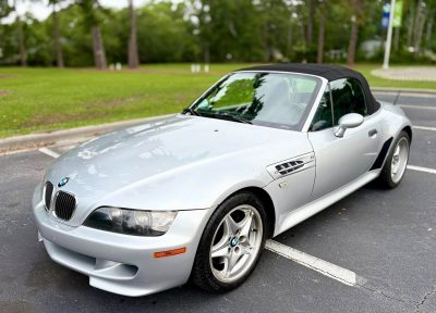 2000 BMW M Roadster in Titanium Silver Metallic over Black Nappa
