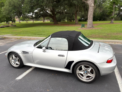 2000 BMW M Roadster in Titanium Silver Metallic over Black Nappa