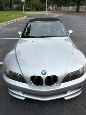 2000 BMW M Roadster in Titanium Silver Metallic over Black Nappa