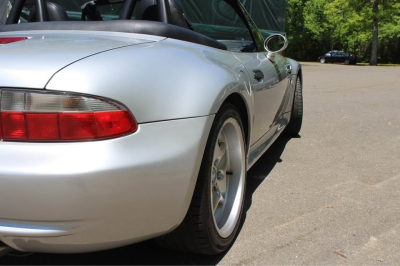 2000 BMW M Roadster in Titanium Silver Metallic over Black Nappa