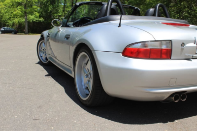 2000 BMW M Roadster in Titanium Silver Metallic over Black Nappa
