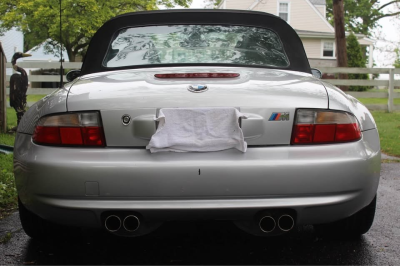 2000 BMW M Roadster in Titanium Silver Metallic over Black Nappa