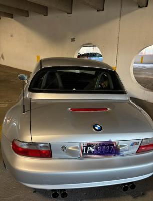 2000 BMW M Roadster in Titanium Silver Metallic over Black Nappa