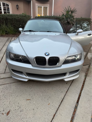 2000 BMW M Roadster in Titanium Silver Metallic over Black Nappa