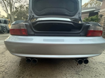 2000 BMW M Roadster in Titanium Silver Metallic over Black Nappa