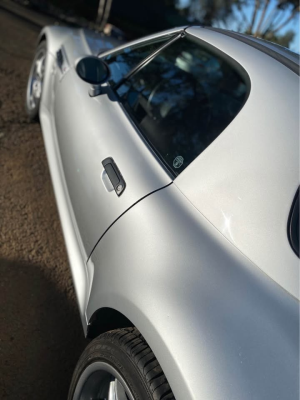 2000 BMW M Roadster in Titanium Silver Metallic over Black Nappa