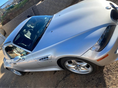 2000 BMW M Roadster in Titanium Silver Metallic over Black Nappa