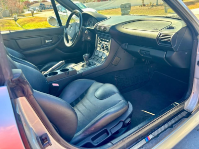 2000 BMW M Roadster in Titanium Silver Metallic over Black Nappa