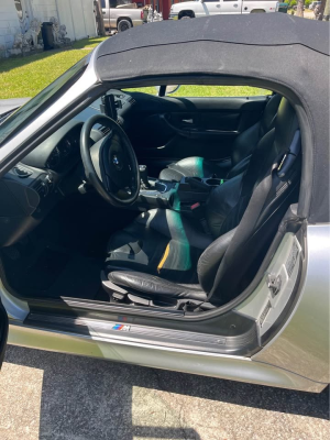 2000 BMW M Roadster in Titanium Silver Metallic over Black Nappa