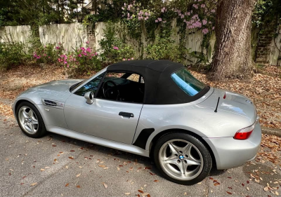2000 BMW M Roadster in Titanium Silver Metallic over Black Nappa