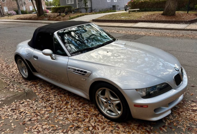 2000 BMW M Roadster in Titanium Silver Metallic over Black Nappa