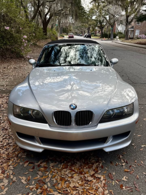 2000 BMW M Roadster in Titanium Silver Metallic over Black Nappa