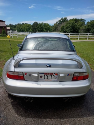 2000 BMW M Roadster in Titanium Silver Metallic over Other