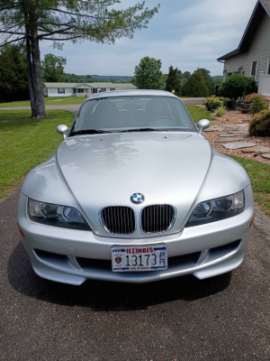 2000 BMW M Roadster in Titanium Silver Metallic over Other