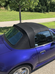 2000 BMW M Roadster in Velvet Blue Metallic over Velvet Blue & Black Nappa