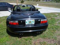 2001 BMW M Roadster in Black Sapphire Metallic over Black Nappa