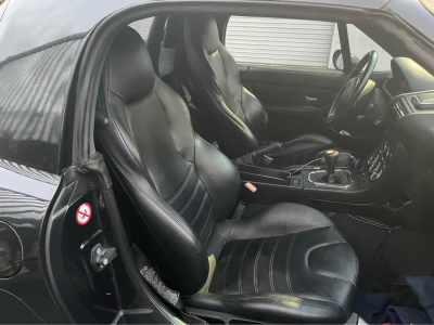 2001 BMW M Roadster in Black Sapphire Metallic over Black Nappa