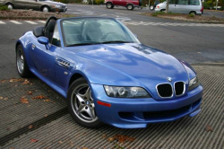 2001 BMW M Roadster in Estoril Blue Metallic over Black Nappa