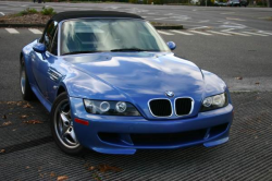 2001 BMW M Roadster in Estoril Blue Metallic over Black Nappa