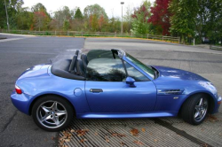 2001 BMW M Roadster in Estoril Blue Metallic over Black Nappa