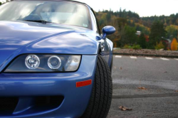 2001 BMW M Roadster in Estoril Blue Metallic over Black Nappa