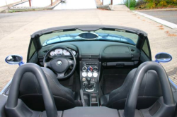 2001 BMW M Roadster in Estoril Blue Metallic over Black Nappa