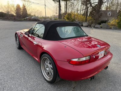 2001 BMW M Roadster in Imola Red 2 over Imola Red & Black Nappa