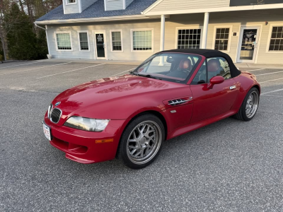 2001 BMW M Roadster in Imola Red 2 over Imola Red & Black Nappa