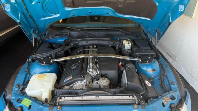 2001 BMW M Roadster in Laguna Seca Blue over Laguna Seca Blue & Black Nappa