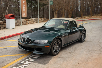 2002 BMW M Roadster in Oxford Green 2 Metallic over Dark Beige Oregon