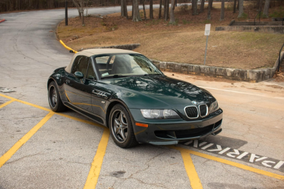 2002 BMW M Roadster in Oxford Green 2 Metallic over Dark Beige Oregon