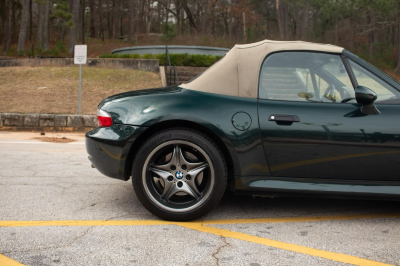 2002 BMW M Roadster in Oxford Green 2 Metallic over Dark Beige Oregon