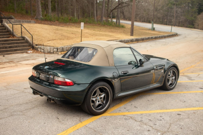 2002 BMW M Roadster in Oxford Green 2 Metallic over Dark Beige Oregon