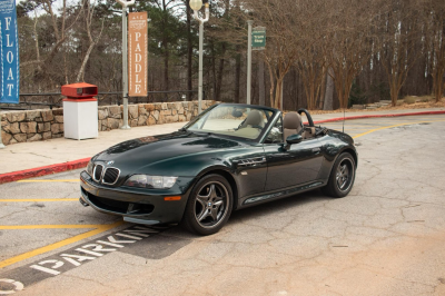 2002 BMW M Roadster in Oxford Green 2 Metallic over Dark Beige Oregon