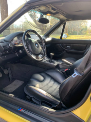 2001 BMW M Roadster in Phoenix Yellow Metallic over Black Nappa