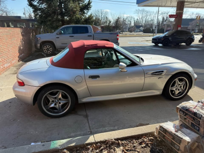 2001 BMW M Roadster in Titanium Silver Metallic over Black Nappa