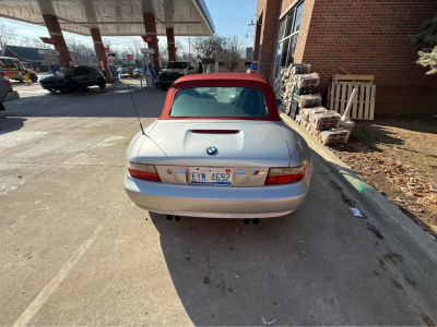 2001 BMW M Roadster in Titanium Silver Metallic over Black Nappa