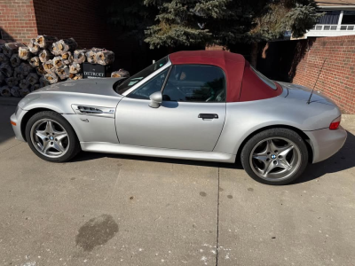 2001 BMW M Roadster in Titanium Silver Metallic over Black Nappa