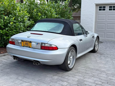 2001 BMW M Roadster in Titanium Silver Metallic over Black Nappa