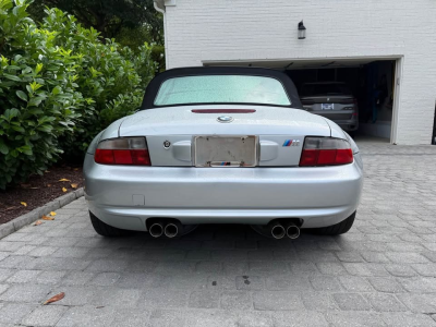 2001 BMW M Roadster in Titanium Silver Metallic over Black Nappa