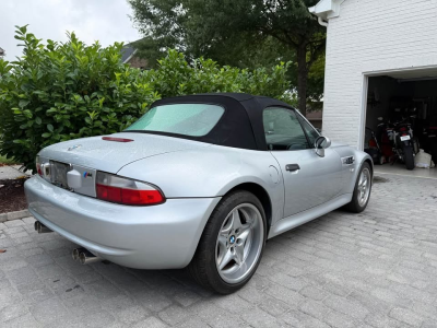 2001 BMW M Roadster in Titanium Silver Metallic over Black Nappa