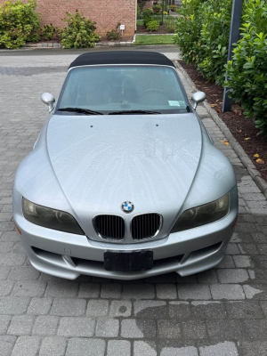 2001 BMW M Roadster in Titanium Silver Metallic over Black Nappa